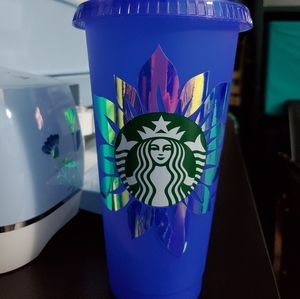 Starbucks color changing personalized cold cup